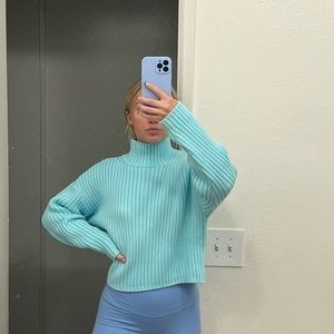 Turquoise sweater from & other stories. Size S. Worn twice, great condition.